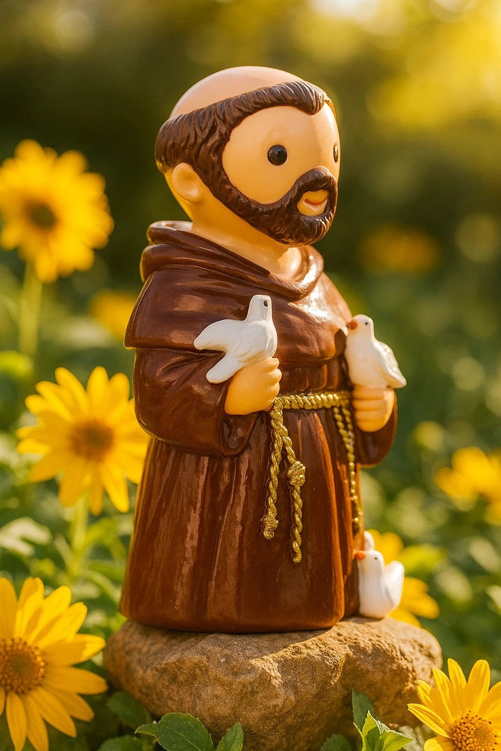 Little Drops of Water® Saints Saint Francis Assisi Collectors Edition Figurine – Nature Patron Gift |