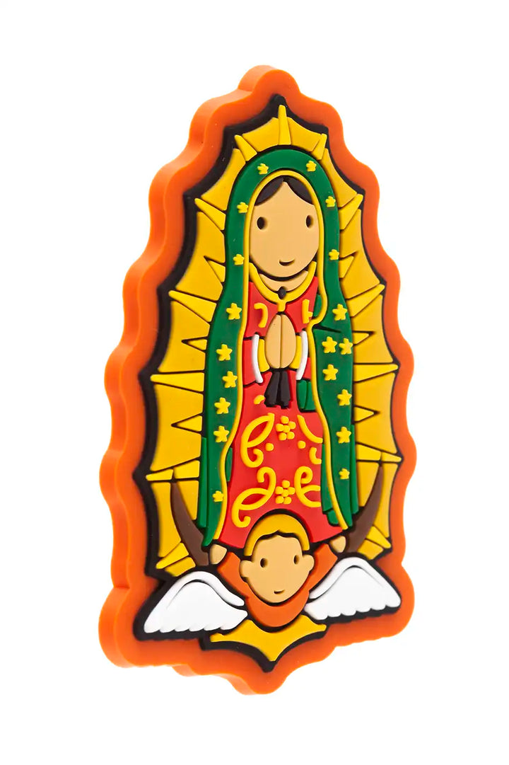 Imán de nevera de la Virgen de Guadalupe