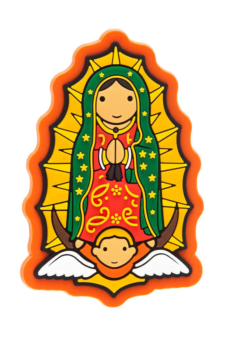 Imán de nevera de la Virgen de Guadalupe