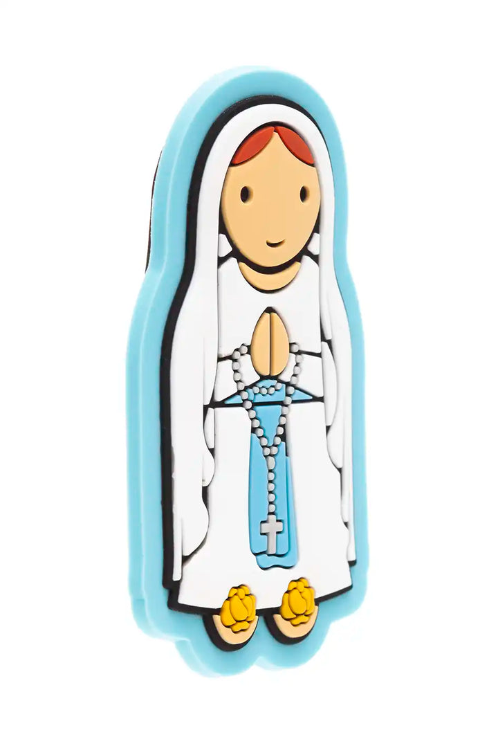 Imán de nevera Señora de Lourdes