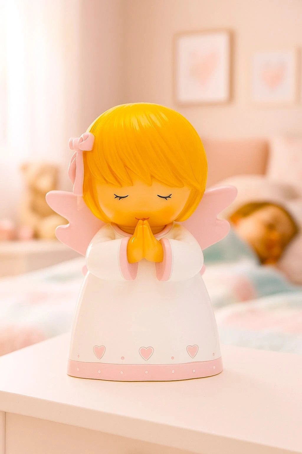 Little Drops of Water® Angels Guardian Angel For Girls Collectors Edition Figurine – Children Protection Gift |