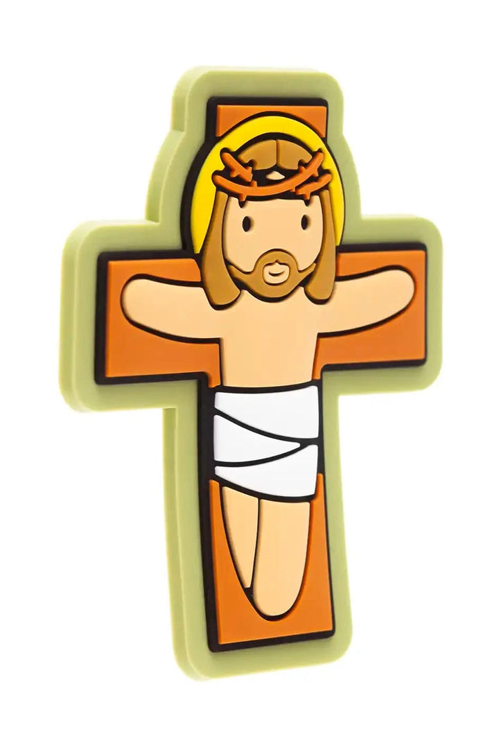 Little Drops of Water® Fridge magnets Jesus On The Cross Fridge Magnet – Catholic Crucifix Gift For Family Homes |