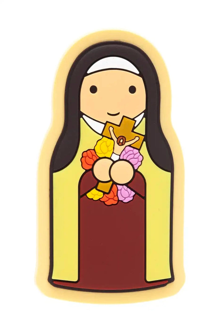Little Drops of Water® Fridge magnets Saint Thérèse Fridge Magnet – Little Flower Devotional Gift For Children |