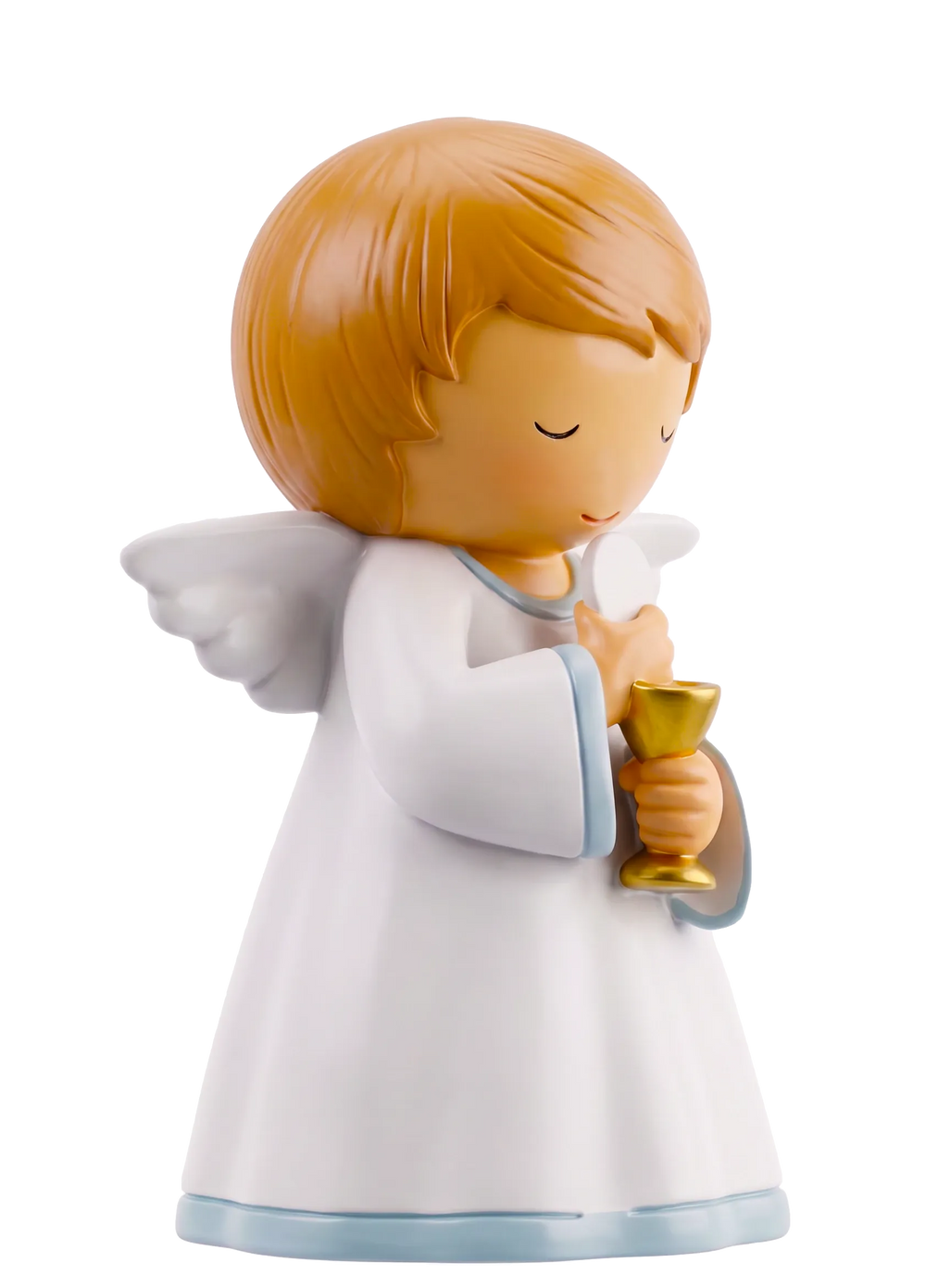 Little Drops of Water Heaven At My First Communion Baby Boy Angel Miniature Saint Statue
