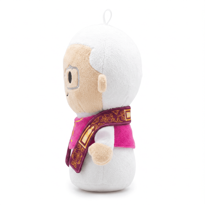 Little Drops of Water Mini Plush Dolls Pope Leo XIV Catholic Mini Plush Doll 4.75" - First American Pope
