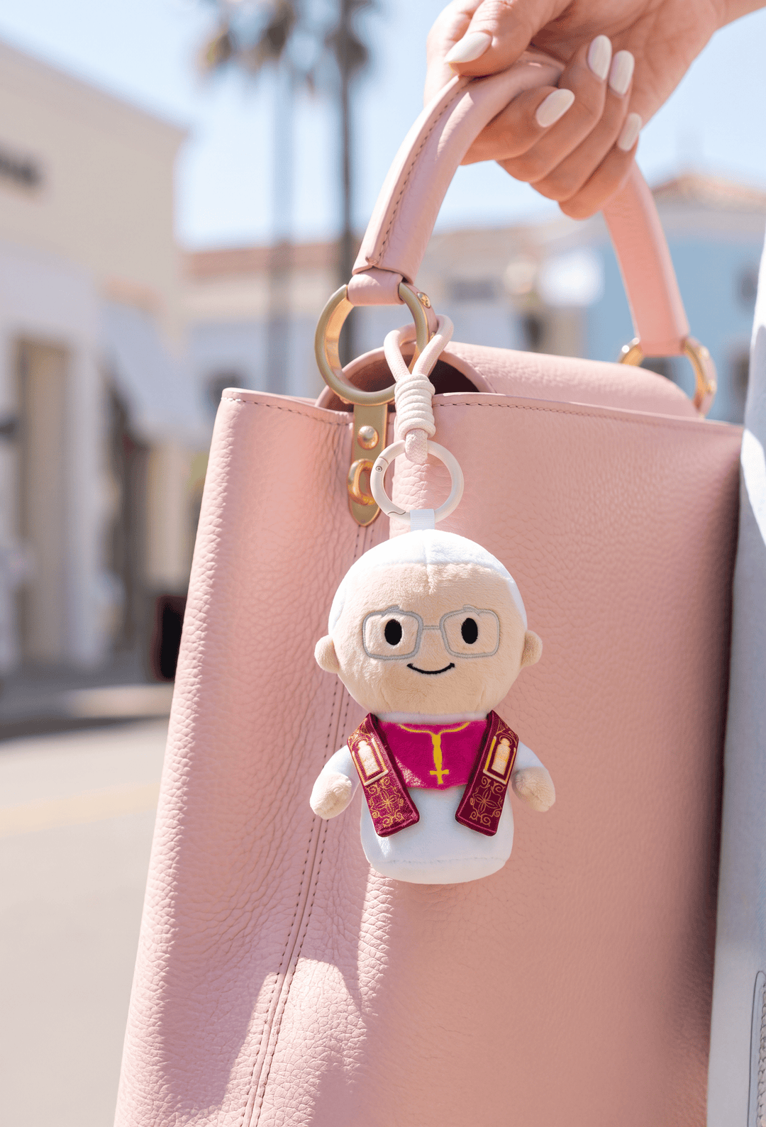 Little Drops of Water Mini Plush Dolls Pope Leo XIV Catholic Mini Plush Doll 4.75" - First American Pope
