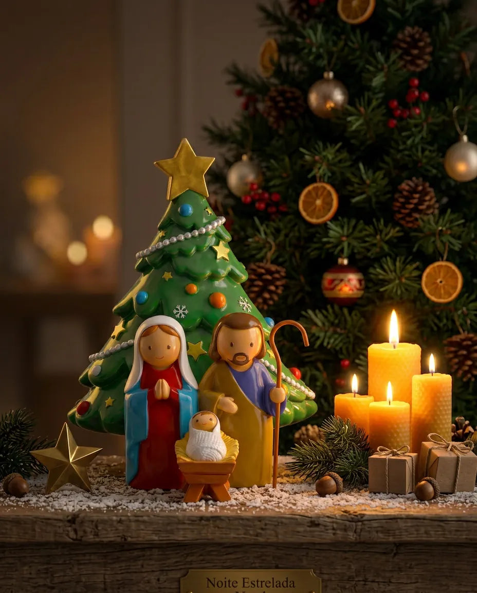 Little Drops of Water Miniature Saint Statue A Blessed Christmas Miniature Saint Statue