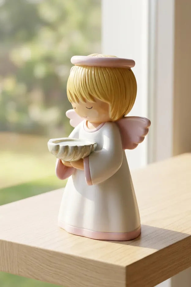 Little Drops of Water Miniature Saint Statue A Child of God - Girl Miniature Saint Statue