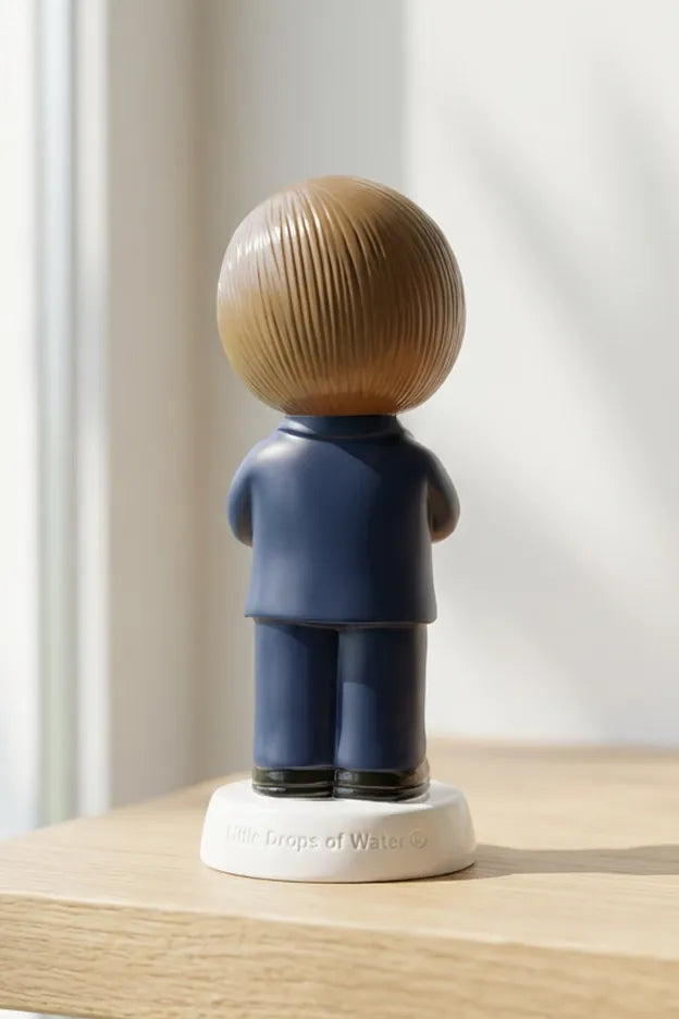 Little Drops of Water Miniature Saint Statue A Promise to God — Boy Miniature Saint Statue