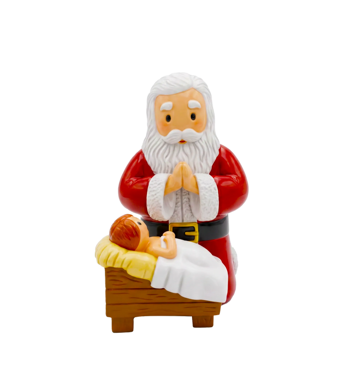 Little Drops of Water Miniature Saint Statue Come, Let Us Adore Him Miniature Saint Statue