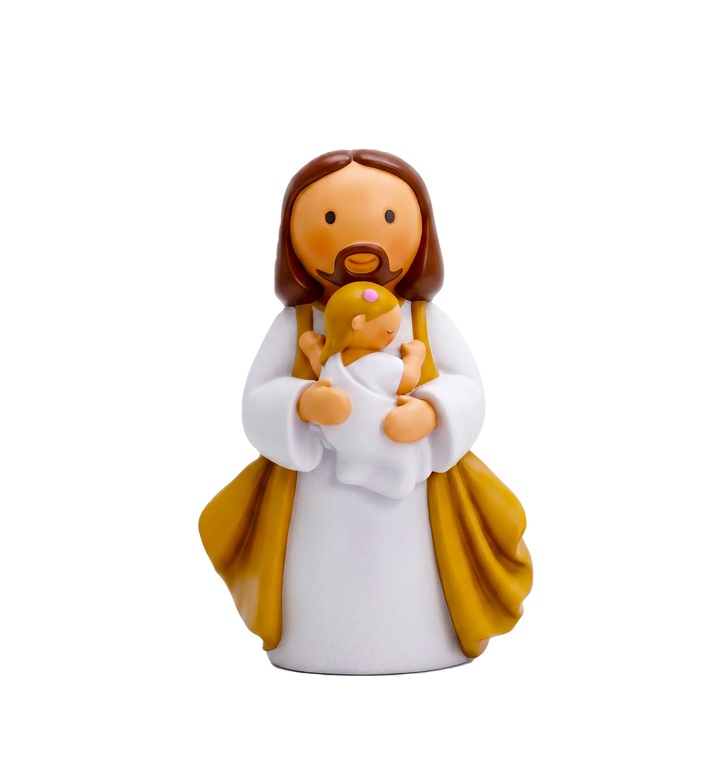 Little Drops of Water Miniature Saint Statue In Jesus&