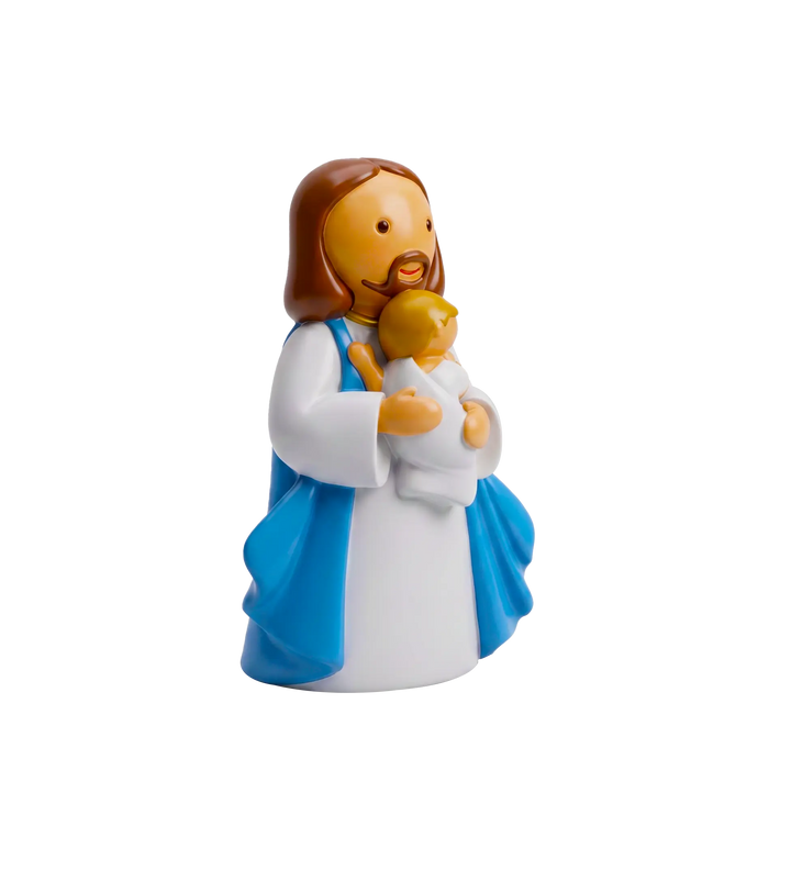 Little Drops of Water Miniature Saint Statue In Jesus&