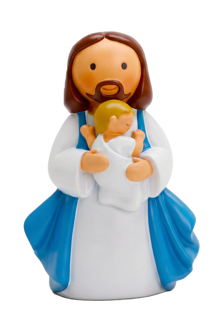 Little Drops of Water Miniature Saint Statue In Jesus&