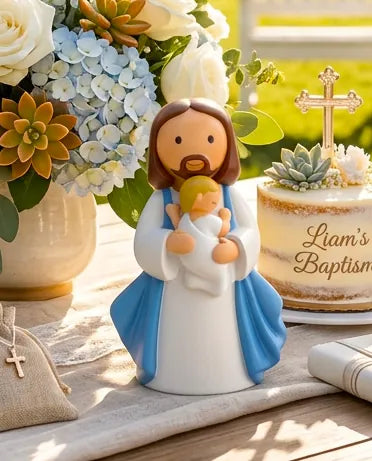 Little Drops of Water Miniature Saint Statue In Jesus&