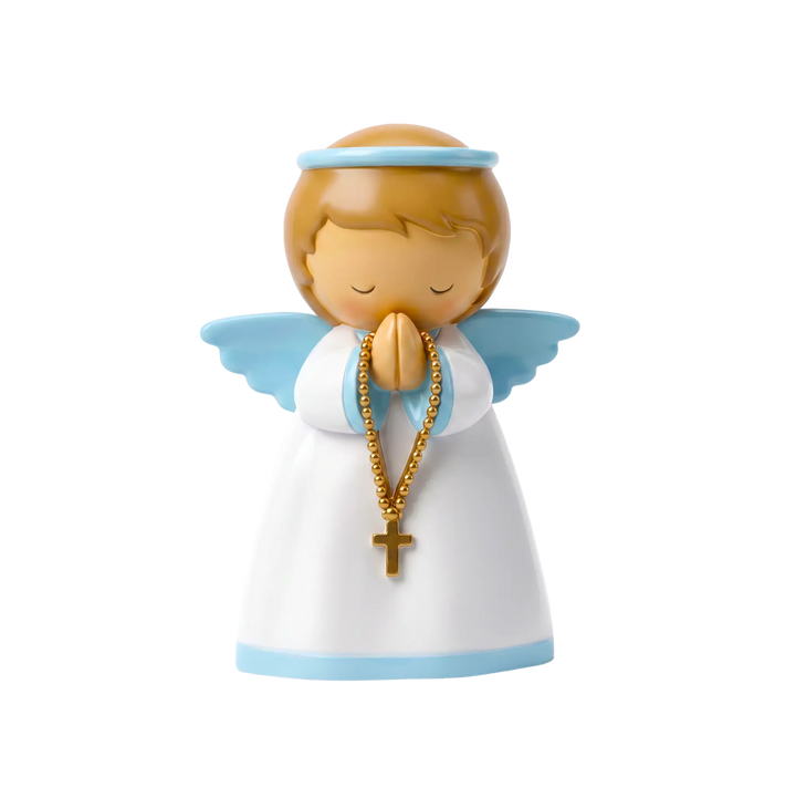 Little Drops of Water Miniature Saint Statue My Guardian Angel Boy Miniature Saint Statue