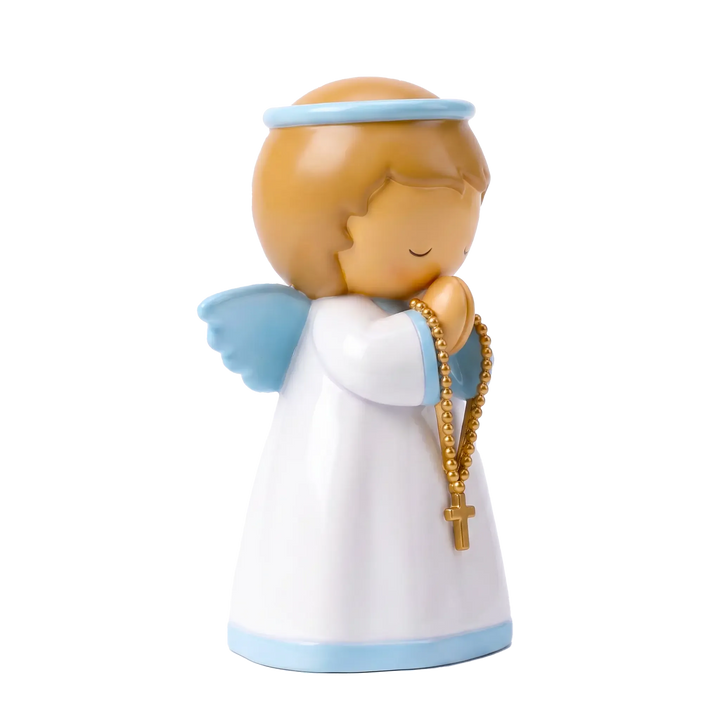 Little Drops of Water Miniature Saint Statue My Guardian Angel Boy Miniature Saint Statue