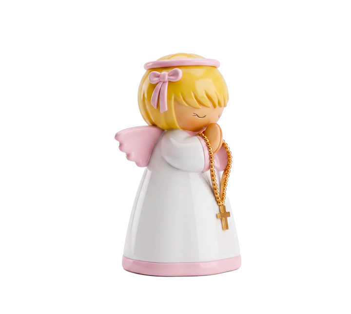 Little Drops of Water Miniature Saint Statue My Guardian Angel Girl Miniature Saint Statue