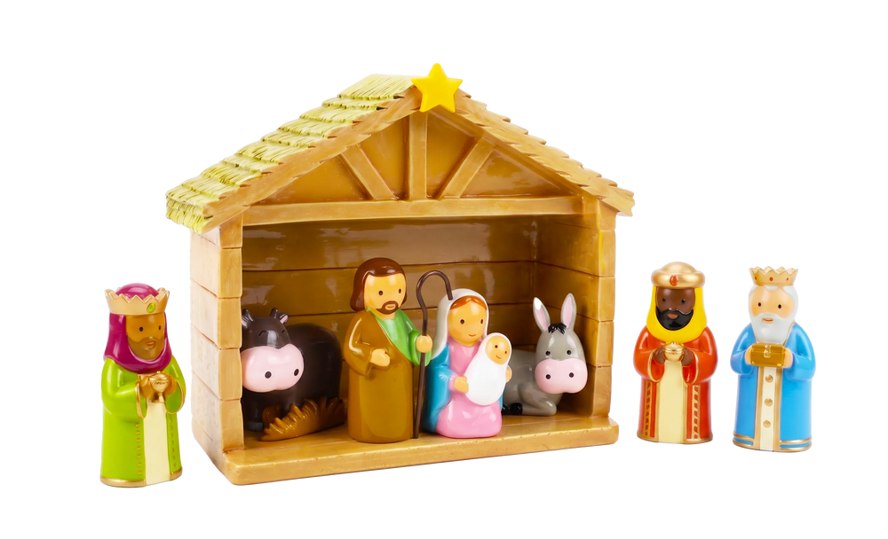 Little Drops of Water Miniature Saint Statue Nativity Set Miniature Saint Statue