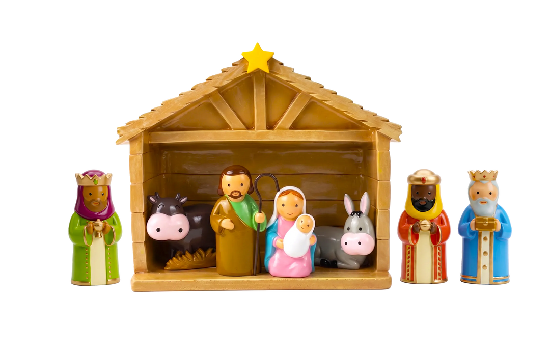 Little Drops of Water Miniature Saint Statue Nativity Set Miniature Saint Statue