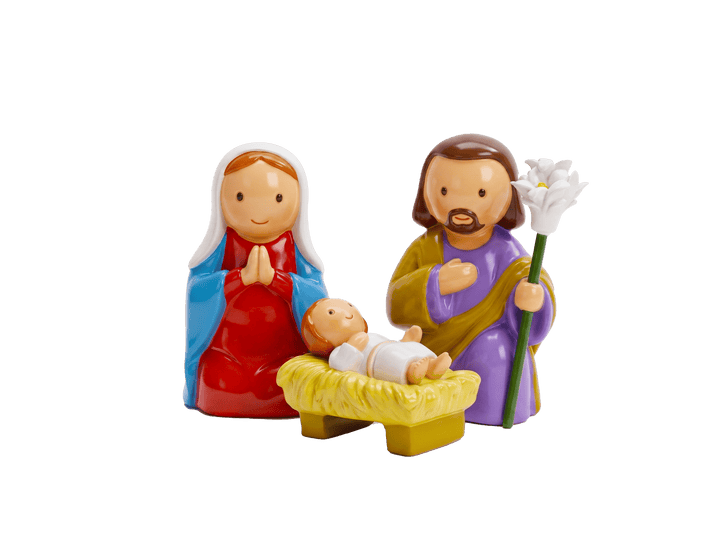 Little Drops of Water Miniature Saint Statue Nativity Set Miniature Saint Statue