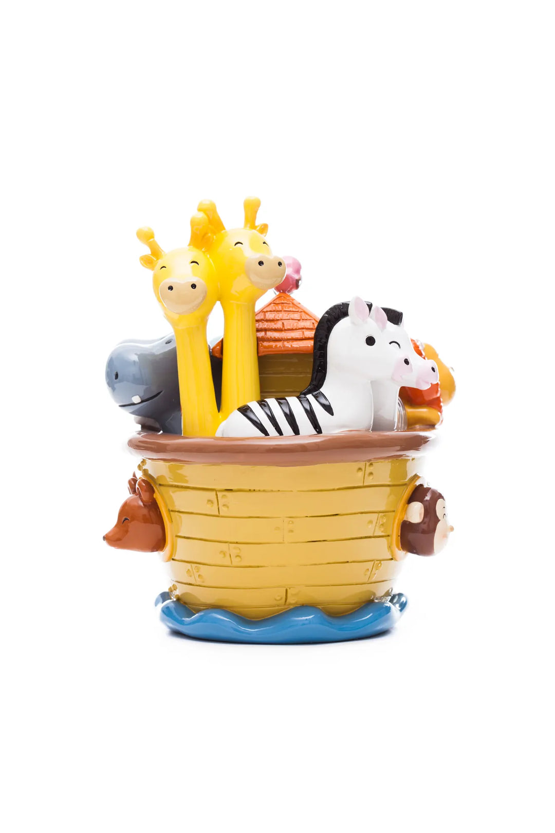 Little Drops of Water Miniature Saint Statue Noah’s Ark Coin Bank