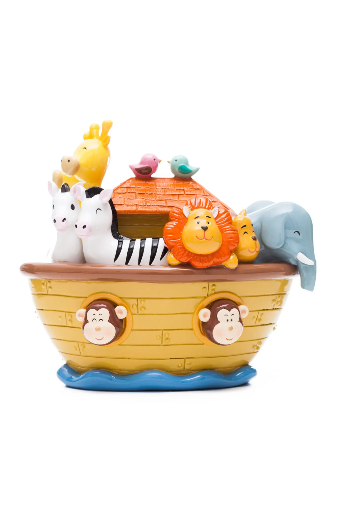 Little Drops of Water Miniature Saint Statue Noah’s Ark Coin Bank