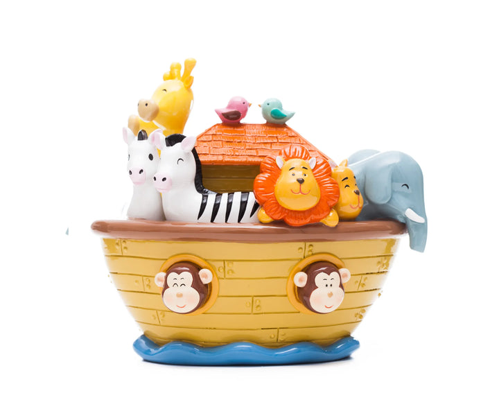 Little Drops of Water Miniature Saint Statue Noah’s Ark Coin Bank
