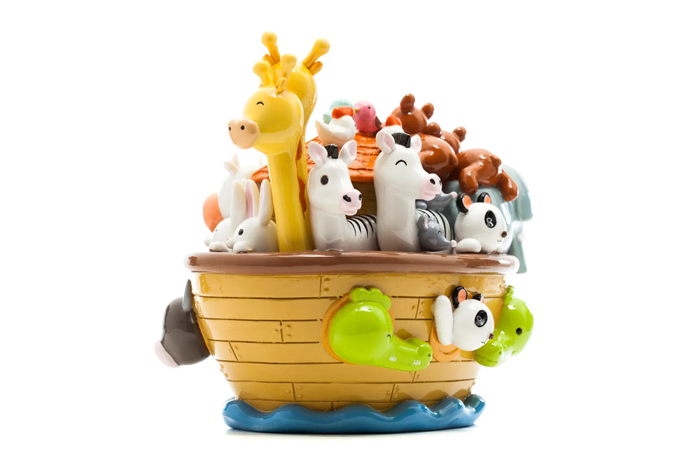 Little Drops of Water Miniature Saint Statue Noah's Ark Miniature Saint Statue