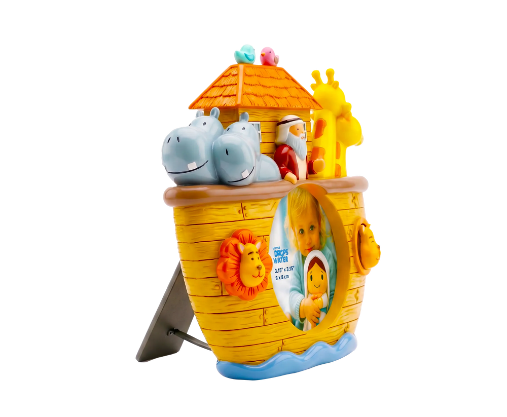 Little Drops of Water Miniature Saint Statue Noah's Ark Photoframe
