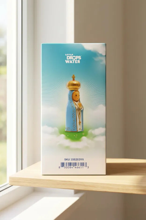 Little Drops of Water Miniature Saint Statue Our Lady of Fatima Catholic Miniature Saint Statue