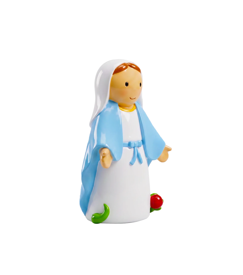 Little Drops of Water Miniature Saint Statue Our Lady of Grace Miniature Saint Statue