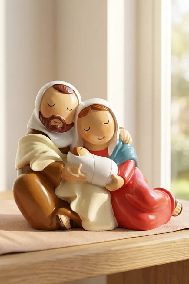 Little Drops of Water Miniature Saint Statue Peace on Earth Miniature Saint Statue