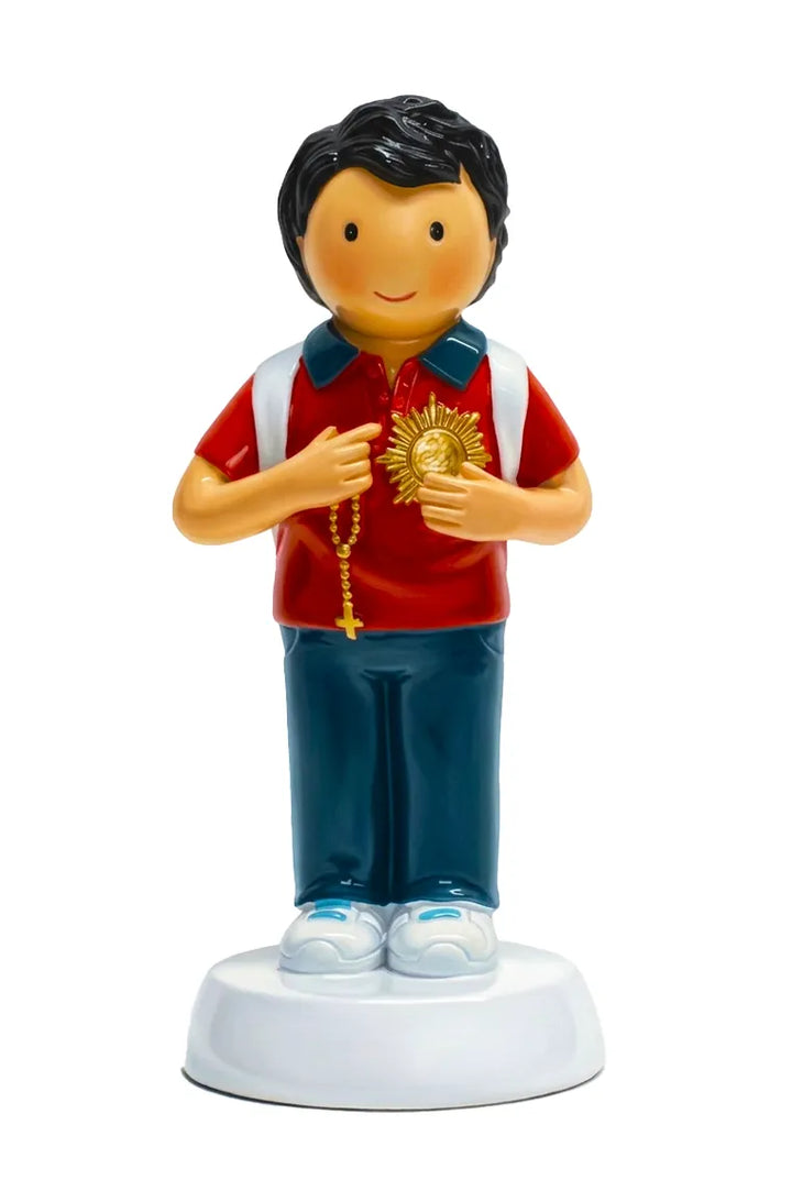 Little Drops of Water Miniature Saint Statue Saint Carlo Acutis Miniature Saint Statue