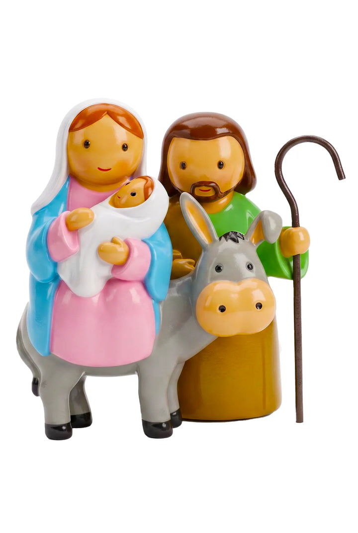 Little Drops of Water Miniature Saint Statue The Flight to Egypt Miniature Saint Statue