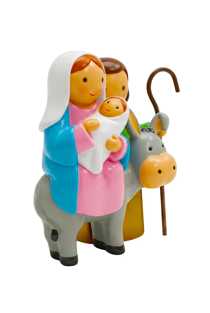 Little Drops of Water Miniature Saint Statue The Flight to Egypt Miniature Saint Statue