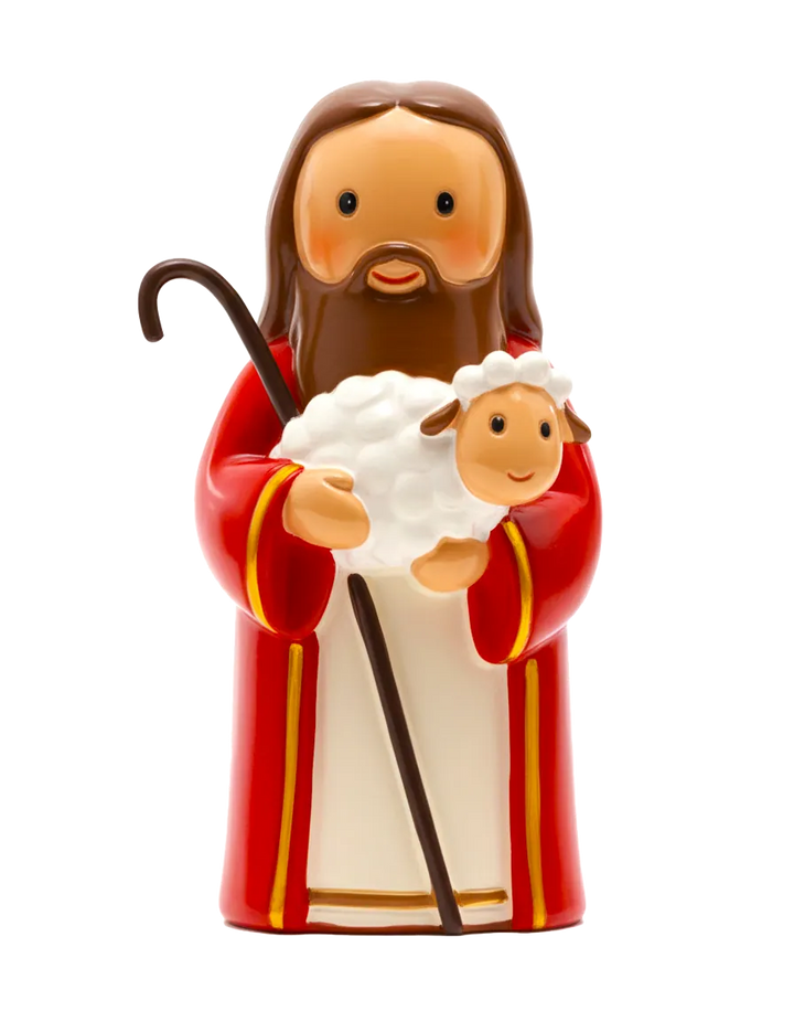 Little Drops of Water Miniature Saint Statue The Good Shepherd Miniature Saint Statue