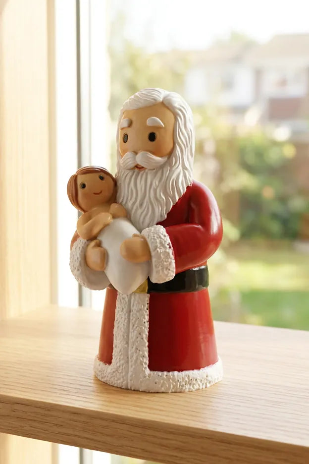 Little Drops of Water Miniature Saint Statue The Heart of Christmas Miniature Saint Statue