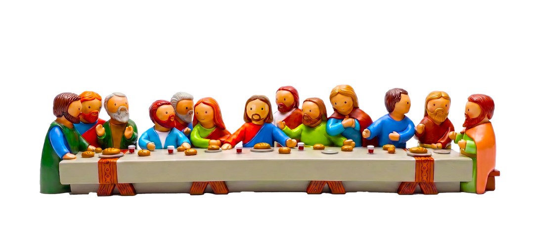 Little Drops of Water Miniature Saint Statue The Last Supper Miniature Saint Statue (NO BLOG YET)