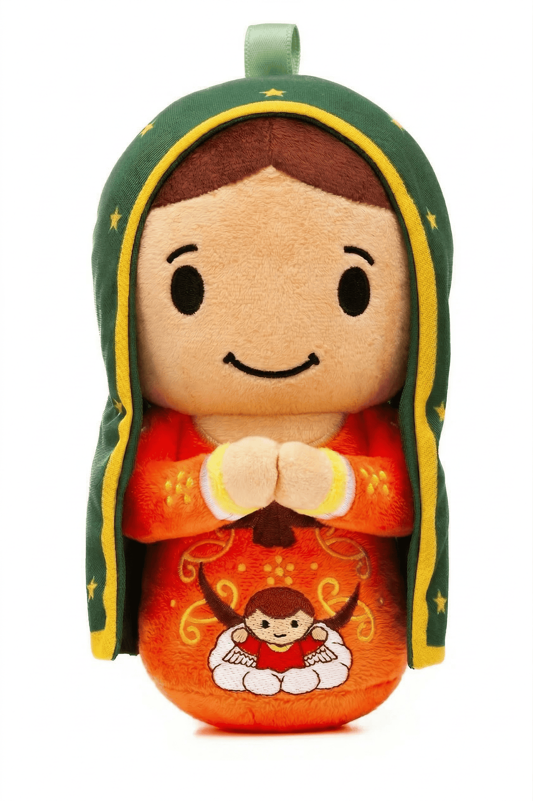 Little Drops of Water Our Lady of Guadalupe Catholic Mini Saint Plush Doll - Virgin Mary Plush - Little Drops of Water