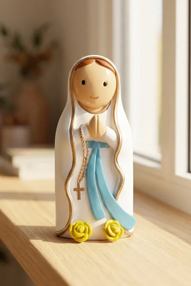 Little Drops of Water Our Lady of Lourdes Miniature Saint Statue
