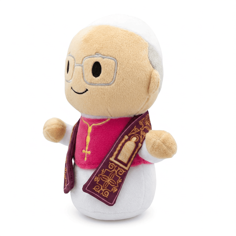 Little Drops of Water Plush dolls Pope Leo XIV Catholic Plush Doll - Holy Father - Little Drops of Water