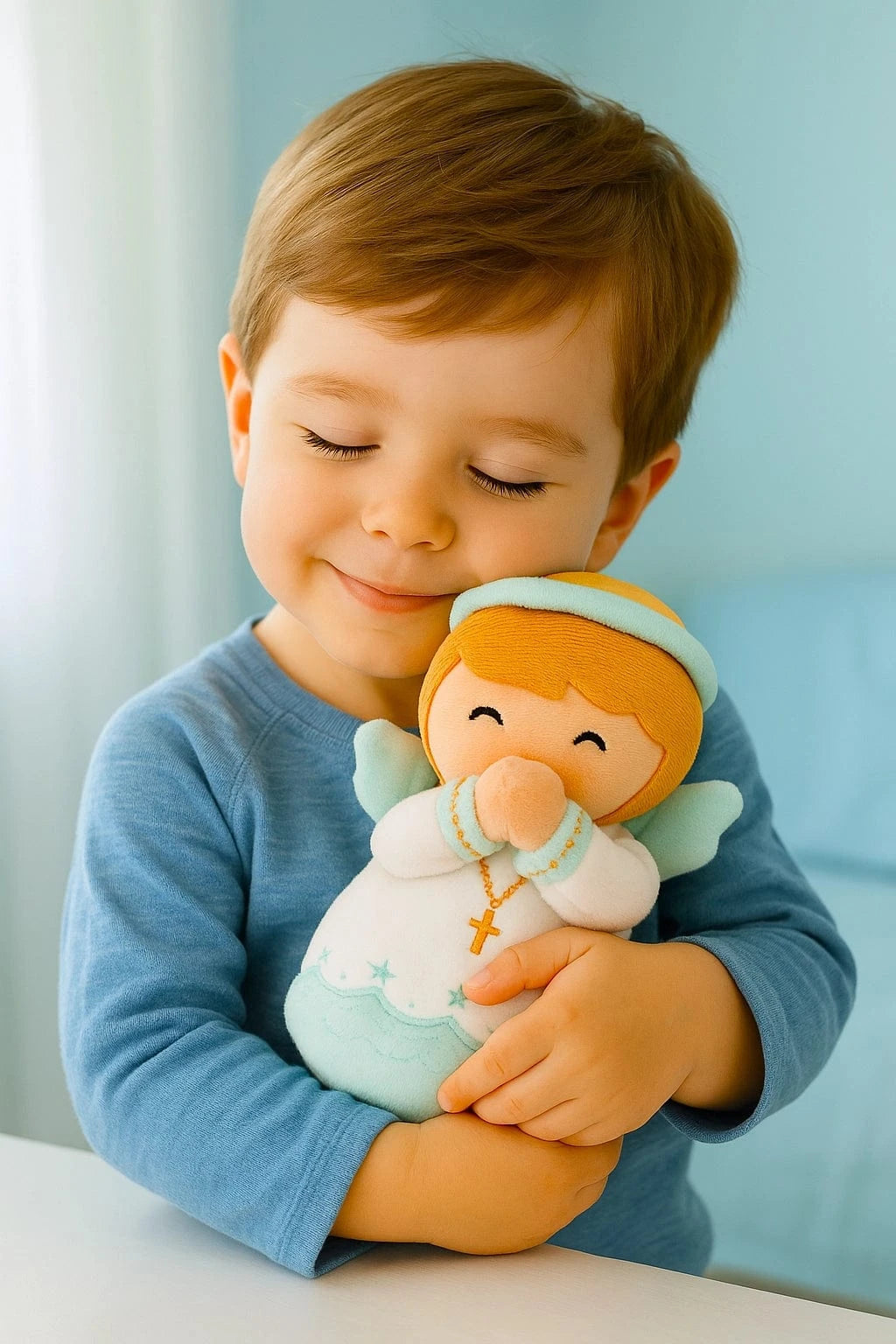 Little Drops of Water Plushie Guardian Angel For Boys Plush Doll | Angel Stuffed Toy