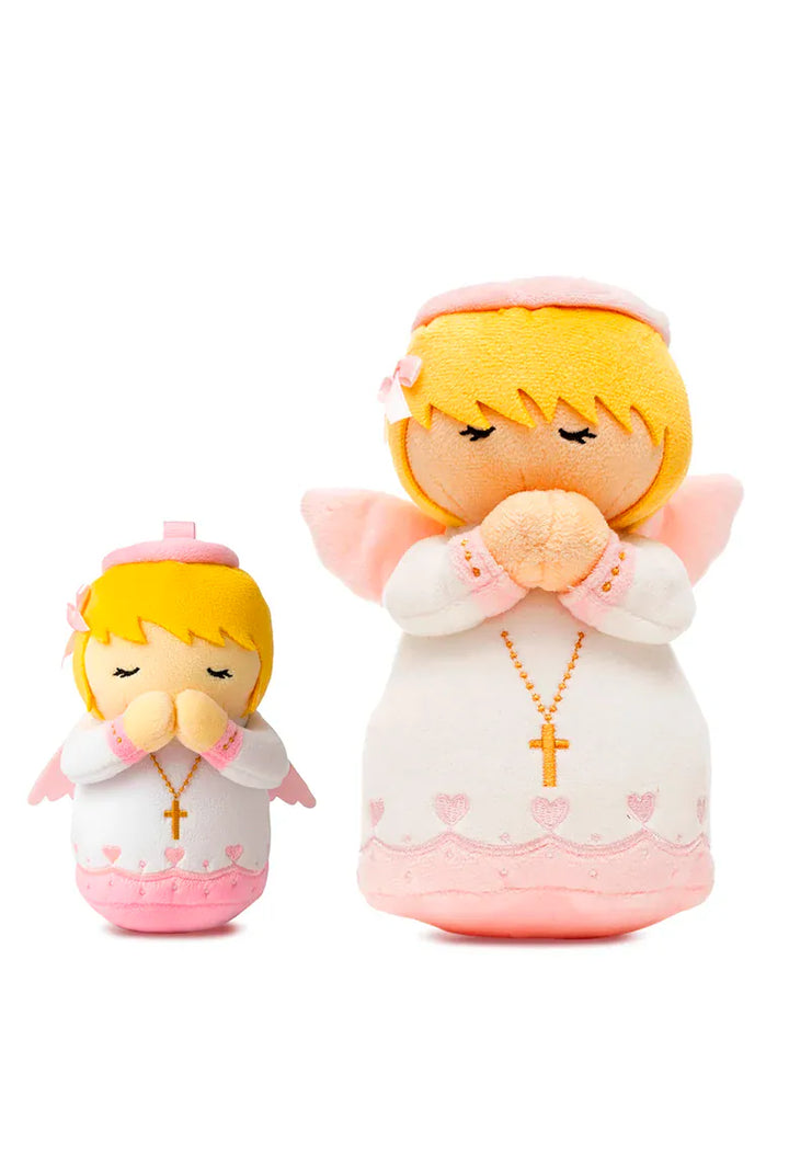 Little Drops of Water Plushie Guardian Angel Girls Catholic Mini Plush Doll 4.75" | Angel Plush