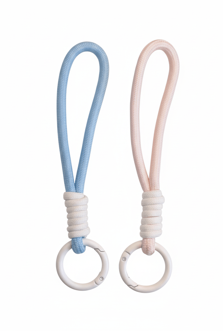 Little Drops of Water Plushie Little Buddy Lanyard Duo - Pink & Blue Plush | Toy Lanyards and Clips