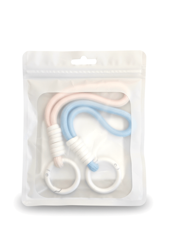 Little Drops of Water Plushie Little Buddy Lanyard Duo - Pink & Blue Plush | Toy Lanyards and Clips