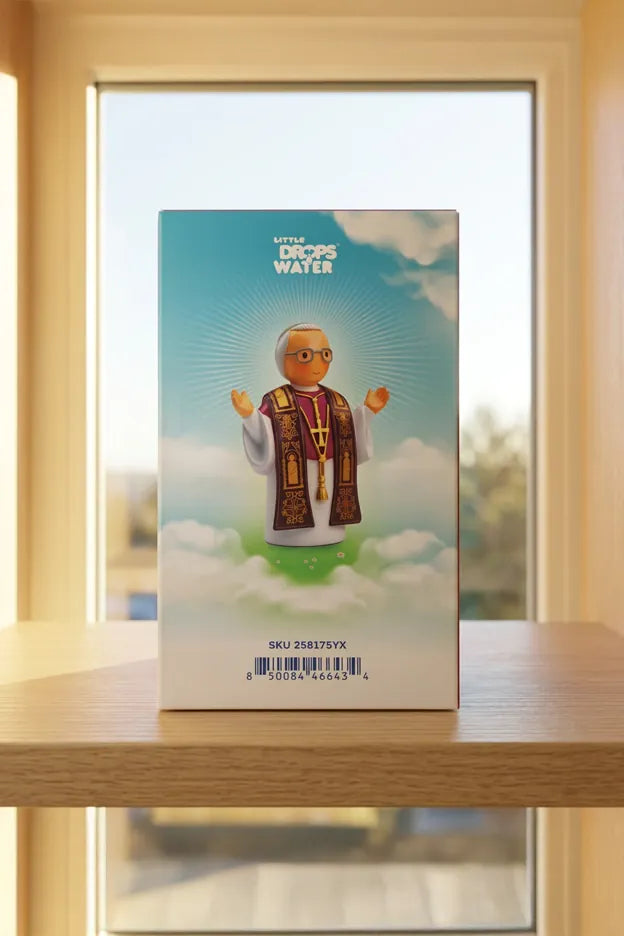 Little Drops of Water Pope Leo XIV Miniature Saint Statue