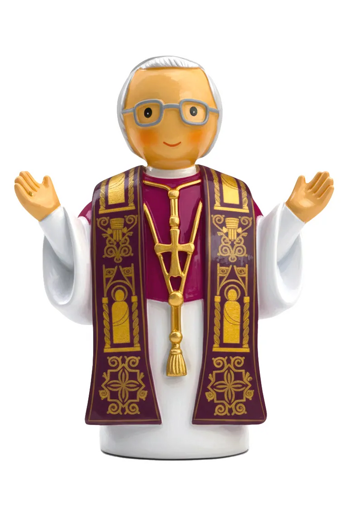 Little Drops of Water Pope Leo XIV Miniature Saint Statue