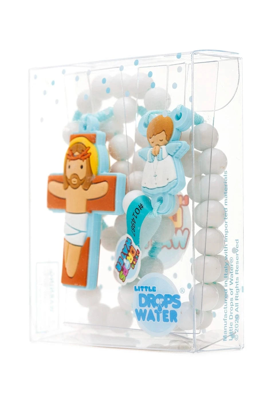 Little Drops of Water® Rosaries Baby Boy Angel | First Communion &amp; Baptism Gift