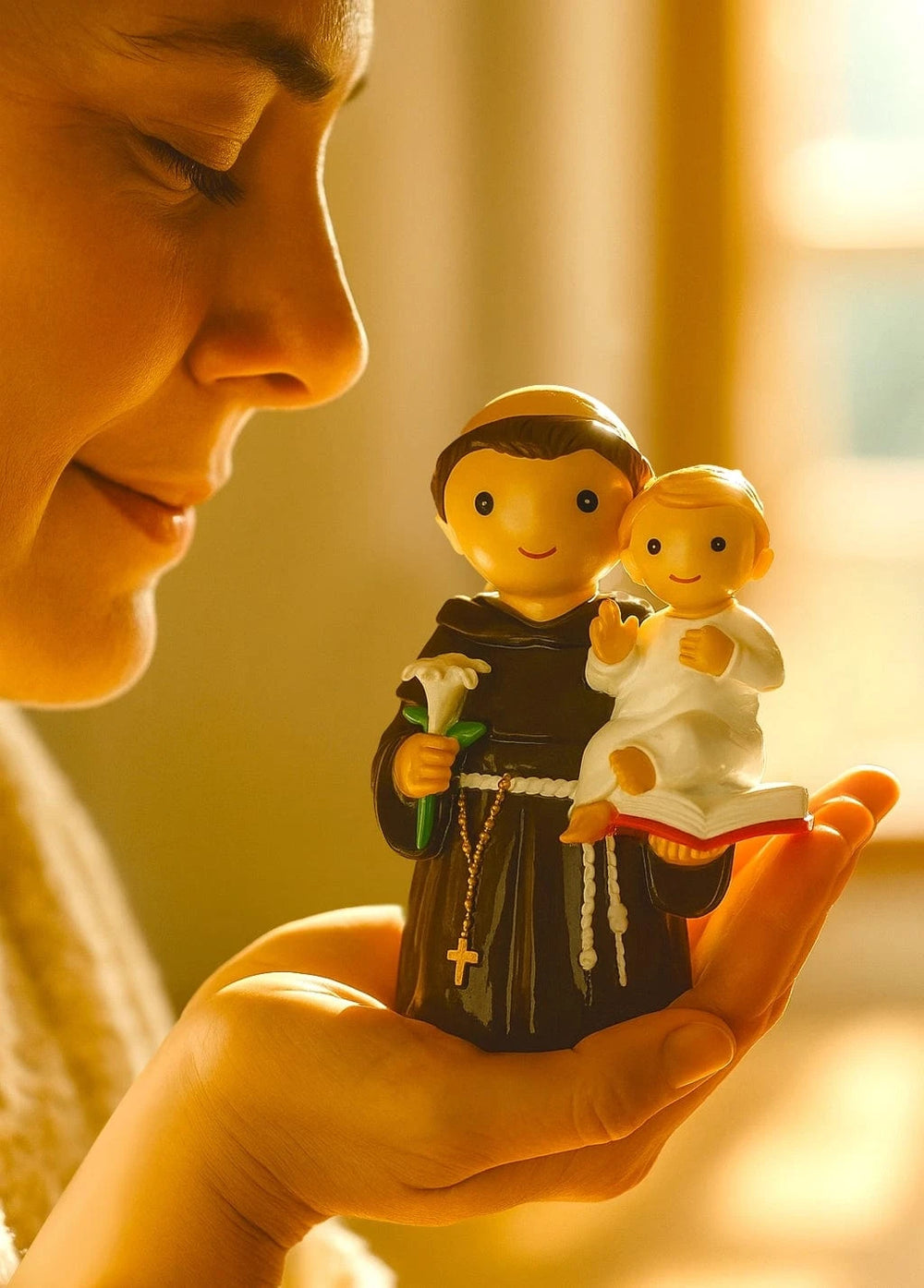 Little Drops of Water® Saints Saint Anthony Collectors Edition Figurine – Patron Of Lost Things Gift |