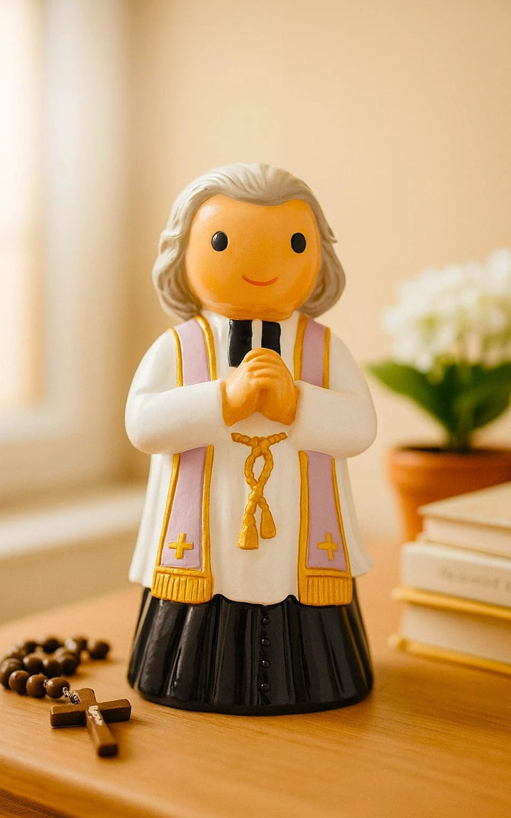 Little Drops of Water® Saints Saint John Vianney Collectors Edition Figurine – Priesthood Patron Gift |